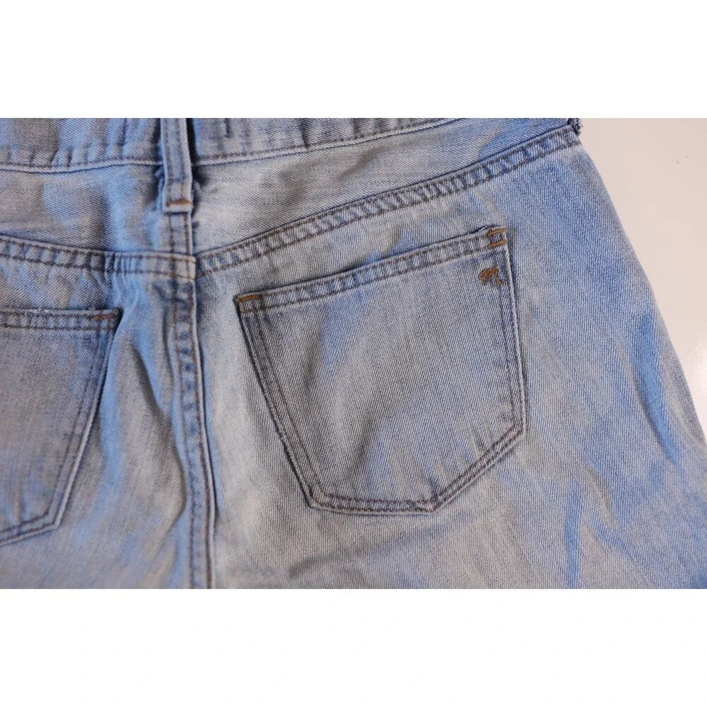 Madewell Distressed Cuffed Jean Shorts Women's Size 27 Boho Beachy